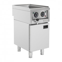 Buffalo 600 Series vrijstaande bain marie – zwart, GN 1/1