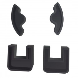 Buffalo rubber voetjes voor planeetmenger 10L – set van 4 stuks