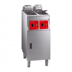 FriFri Super Easy 422 dubbele friteuse met filter – 2x7,5-9L, 2x11kW