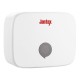 Jantex ABS kunststof handdoekdispenser slank wit