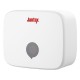 Jantex ABS kunststof handdoekdispenser slank wit