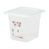 Cambro Safetrak IML voedselopslagbak GN 1/6, 150 mm, polypropyleen, helder