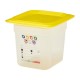 Cambro Safetrak IML voedselopslagbak GN 1/6, 150 mm, polypropyleen, helder