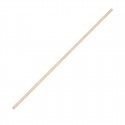 Jantex houten bezemsteel 120 cm - bruin