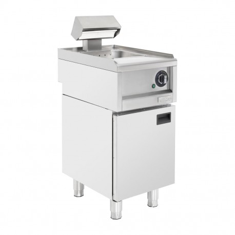 Buffalo 600 Series vrijstaande frites warmhoudbak – Zilver
