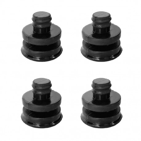Buffalo rubberen pads (4 stuks) – siliconen reserveonderdeel voor DM070