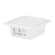 Cambro Safetrak IML Voedselbewaarbak 1/6 GN - Polypropyleen, Helder, 65 mm