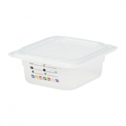 Cambro Safetrak IML Voedselbewaarbak 1/6 GN - Polypropyleen, Helder, 65 mm