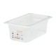 Cambro Safetrak IML voedselopslagbak polypropyleen 1/4 GN 100mm helder