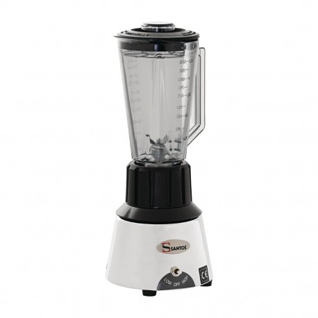 Santos 33 Barblender Chroom – Professionele Bar- & Keukenblender 1,25L