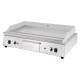 Buffalo Dubbele zone verchroomde grillplaat 790mm - RVS Zilver
