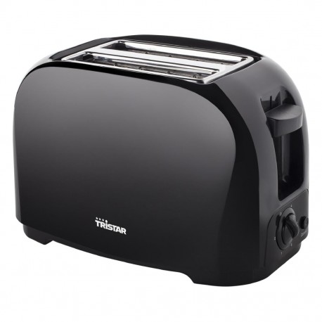 Tristar Broodrooster 800W met 6 Bruiningsstanden - Zwart
