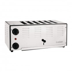 Rowlett Premier 6 Sleuven Broodrooster RVS Zilver met Extra DuraHeat Elementen