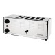 Rowlett Premier 6 Sleuven Broodrooster RVS Zilver met Extra DuraHeat Elementen