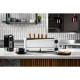 Rowlett Esprit broodrooster 6 sleuven wit - inclusief 2 reserve-elementen en 2 tostihouders