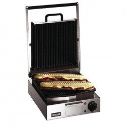Lincat Lynx 400 enkele contactgrill LPG groef/groef - RVS - Zilver