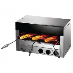 Lincat Lynx 400 Superchef Salamandergrill LSC - Elektrische Contactgrill RVS Zilver