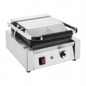 Buffalo Bistro contactgrill RVS 430 – Enkele grill Zilver