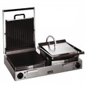 Lincat Lynx 400 Dubbele Contactgrill Groef/Groef LPG2 - RVS