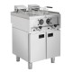 Buffalo 600 Serie Vrijstaande Elektrische Friteuse Met Dubbele Tank 2X 8L
