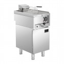 Buffalo 600 Serie Vrijstaande Elektrische Friteuse 8L - Zilver
