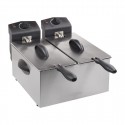 Tristar Dubbele Frituurpan FR-6937 - 2 x 3L RVS Zilver
