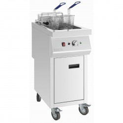 Buffalo Elektrische Vrijstaande Friteuse 12kW - Zilver, 20L