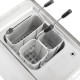 Buffalo 600 Serie Vrijstaande Elektrische Pastakoker – Zilver