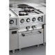 Buffalo 600 Serie Inductiekookplaat 4 Zones RVS - 2x 3kW Aanrechtmodel