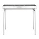 Buffalo houtskoolbarbecue RVS – Professionele Barbecue 100cm Breed