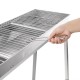 Buffalo houtskoolbarbecue RVS – Professionele Barbecue 100cm Breed