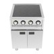 Buffalo 600-Serie 4-Zone Vrijstaande Inductiekookplaat 2x 3kW