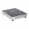 Buffalo Touch Control enkele inductiekookplaat 3kW – RVS