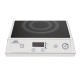 Nisbets Essentials Inductiekookplaat – Energiezuinig RVS Model met Digitale Bediening