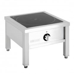 Buffalo inductie soeppan fornuis 8kW – RVS professionele kookplaat