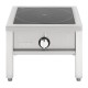Buffalo inductie soeppan fornuis 8kW – RVS professionele kookplaat