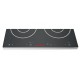 Caterlite dubbele inductiekookplaat 3000W met touchbediening - RVS