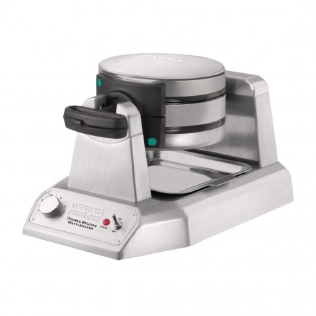 Waring dubbel elektrisch wafelapparaat WW200E – RVS