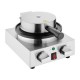 Buffalo Ronde Belgische Wafelmaker RVS & Aluminium Zilver
