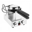 Buffalo Bubble Wafelijzer Zilver - Professioneel Wafelapparaat voor Bubble Waffles