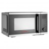 Caterlite Airfryer Magnetronoven RVS 26L – Zwarte Convectie Oven met Heteluchtfunctie