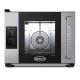 Unox Bakerlux Shop Pro Arianna Matic Touch Heteluchtoven met 4 Bakplaten - RVS Zilver