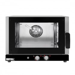Buffalo Convectieoven met Vochtigheid 4x GN 1/1 Driefasig