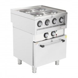 Buffalo 600 Serie 4-Plaats Elektrische Convectie Oven