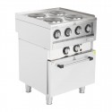 Buffalo 600 Serie 4-Plaats Elektrische Convectie Oven