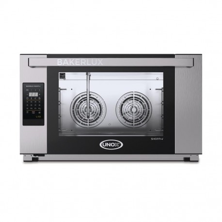 Unox Bakerlux Shop Pro Rossella LED Convectieoven met 4 Bakplaten – RVS