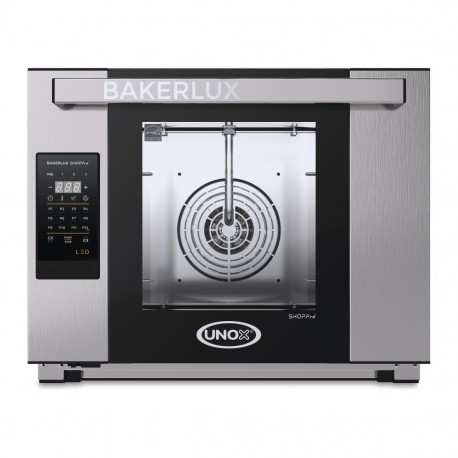 Unox Bakerlux Shop Pro Arianna LED Convectieoven met 4 Bakplaten – RVS