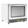 Buffalo Heteluchtoven met Stoom 66L - RVS & Glas - Zilver