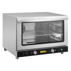 Buffalo Heteluchtoven met Stoom 100L Drie-fase – RVS & Glas