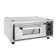 Buffalo 40,6 cm Firestone pizzaoven RVS – elektrische pizzaoven zilver